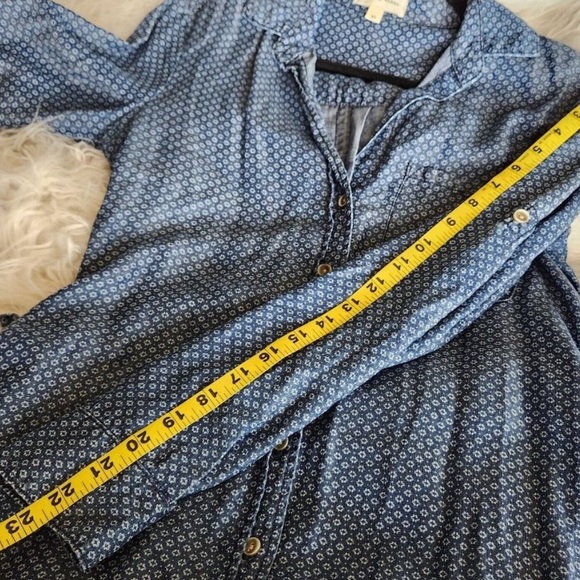 Anthropologie "cloth and stone" denim tunic - Picture 12 of 15